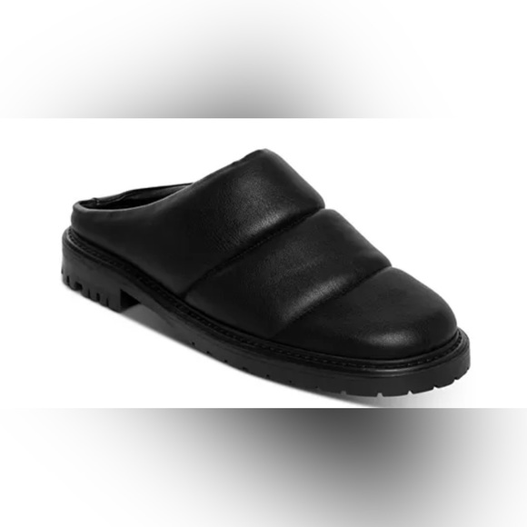 STAUD Shoes - STAUD Astro Quilted Puffer Mules In Black Size 40 New